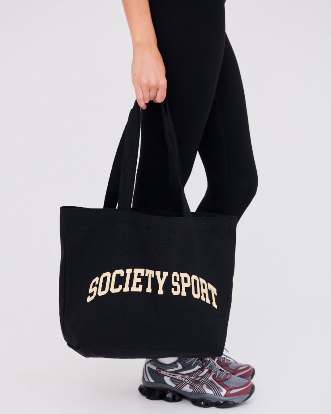 Society Sport Tote Bag - Black