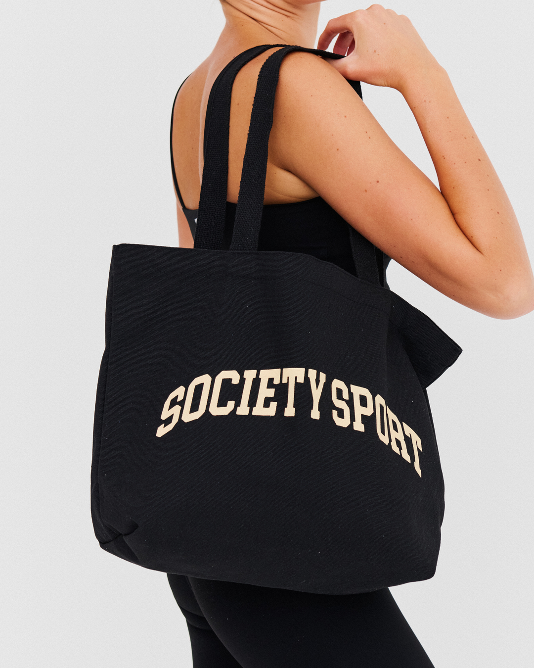 Society Sport Tote Bag - Black