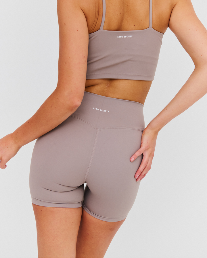 Core Bike Shorts - Mocha Latte